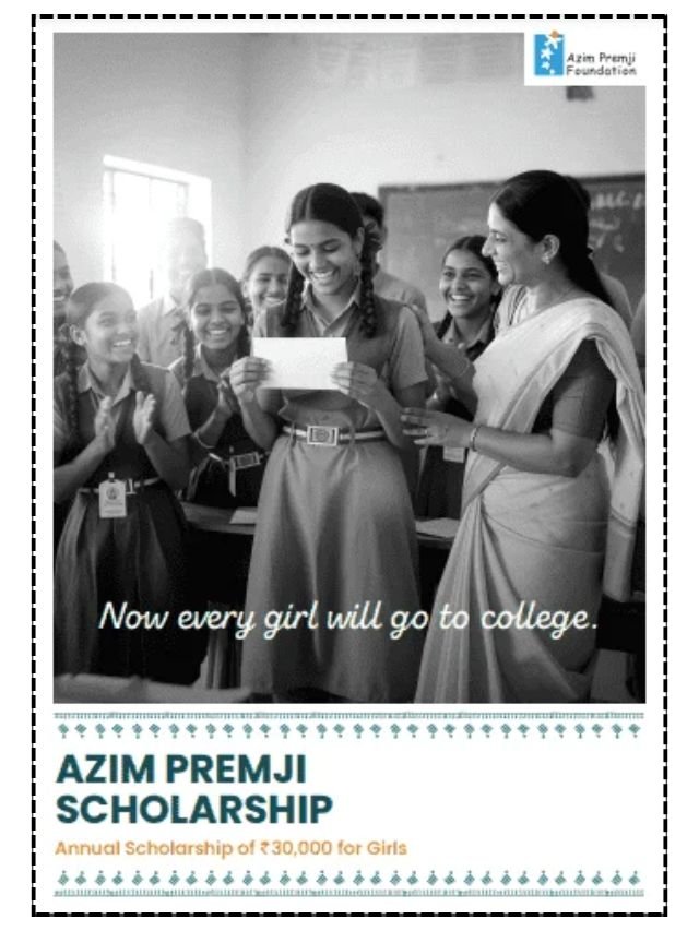 Azim Premji Scholarship 30000